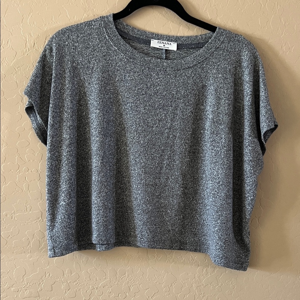 Zenana Cropped T Shirt